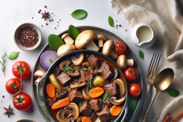 Hearty Beef and Mushroom Stew: A Savory Comfort Classic