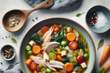 Hearty Turkey and Vegetable Soup: A Nutritious Comfort Bowl