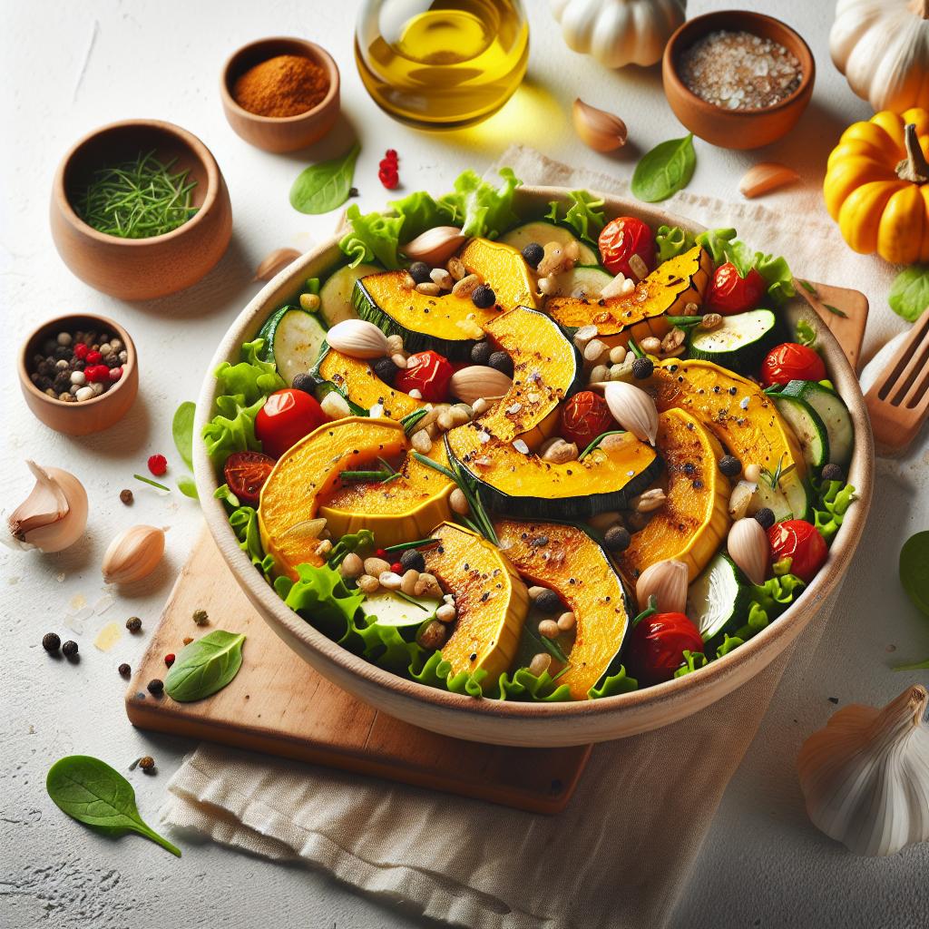 Savor the Season: Roasted Squash Salad Recipe Revealed