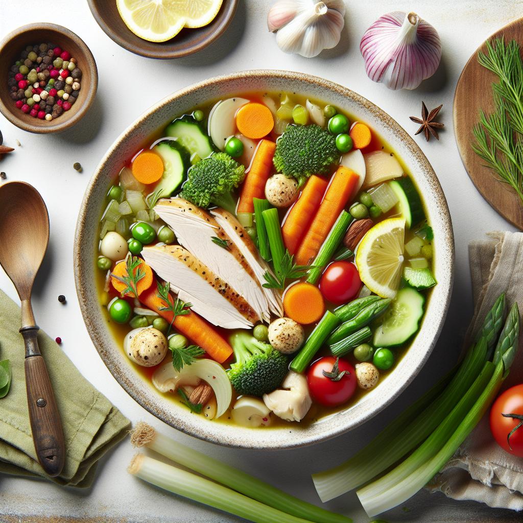 Savor the Season: Turkey and Vegetable Soup Delight
