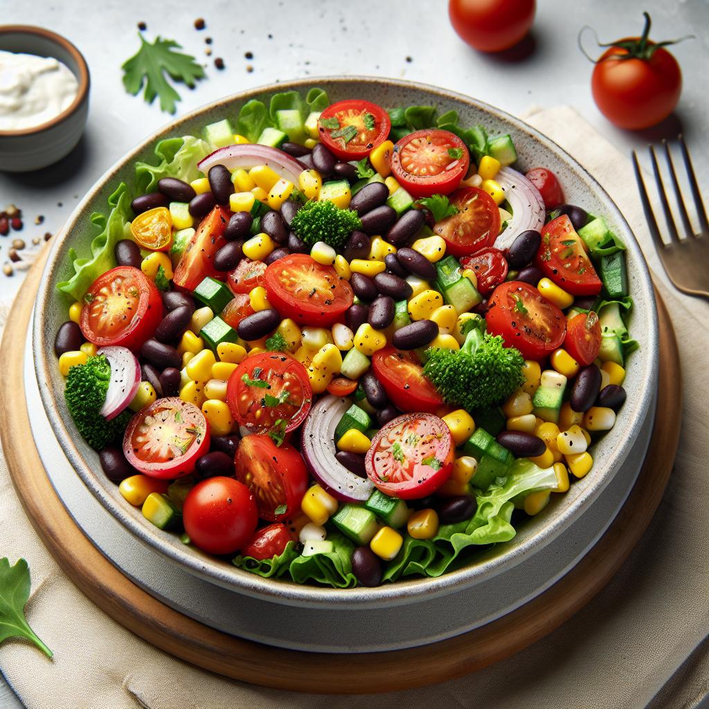 Zesty Black Bean & Corn Salsa: A Burst of Fresh Flavor