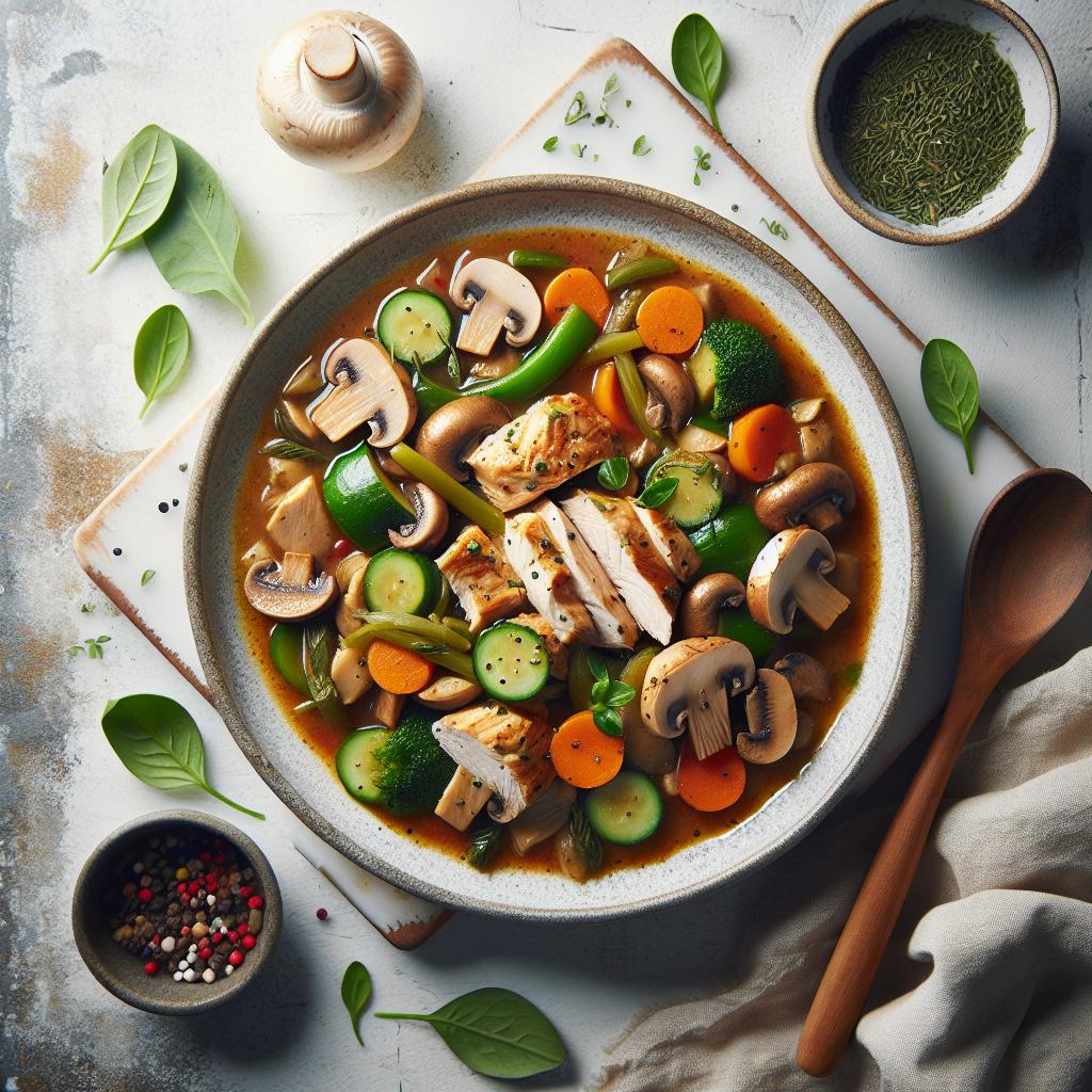 Savory Turkey and Mushroom Stew: A Hearty Comfort Classic