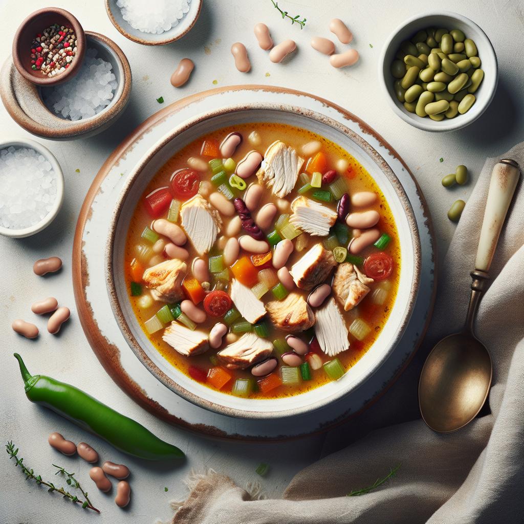 Hearty Harmony: Crafting the Perfect Chicken and Bean Soup