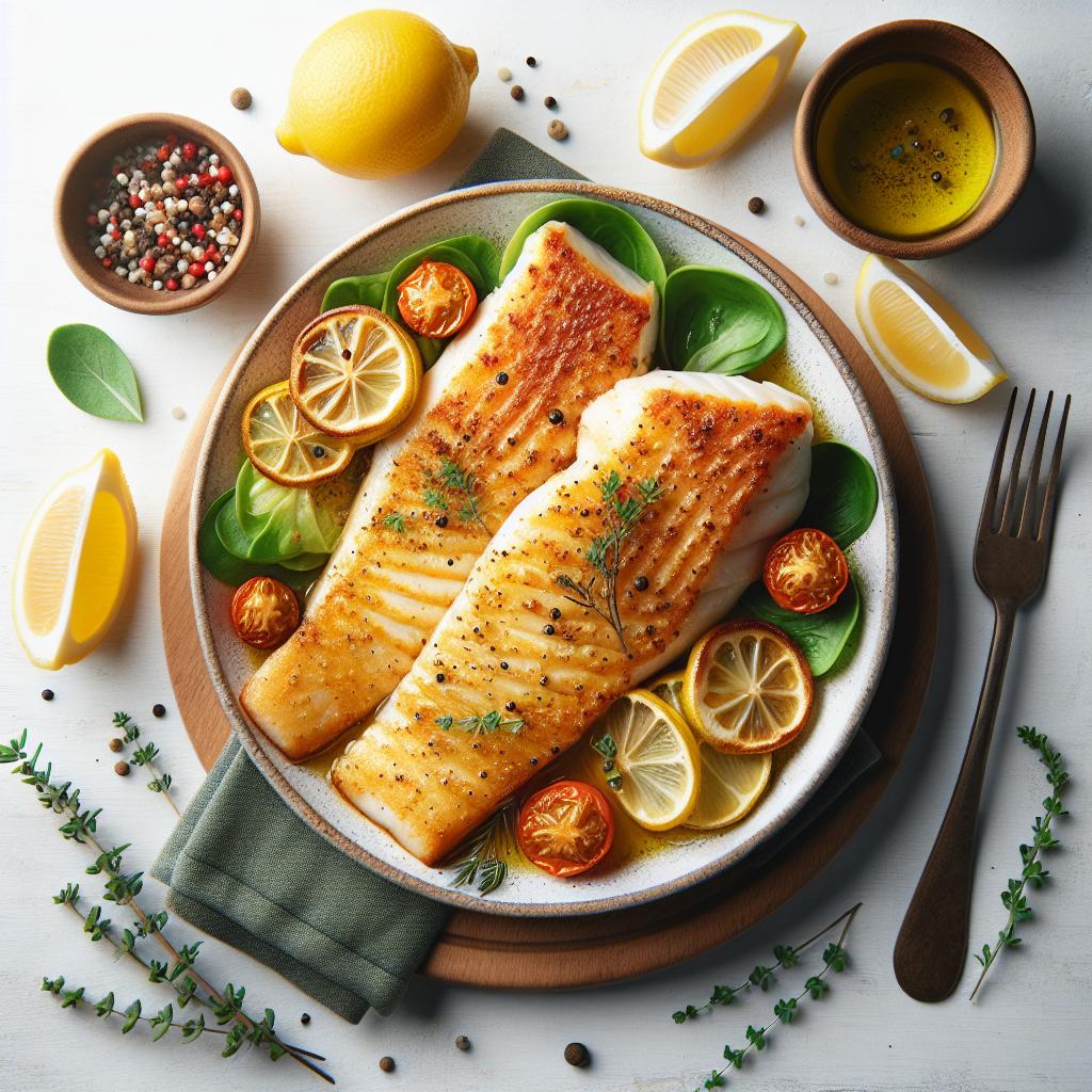 Golden Baked Fish Fillets: Simple, Healthy, and Delicious