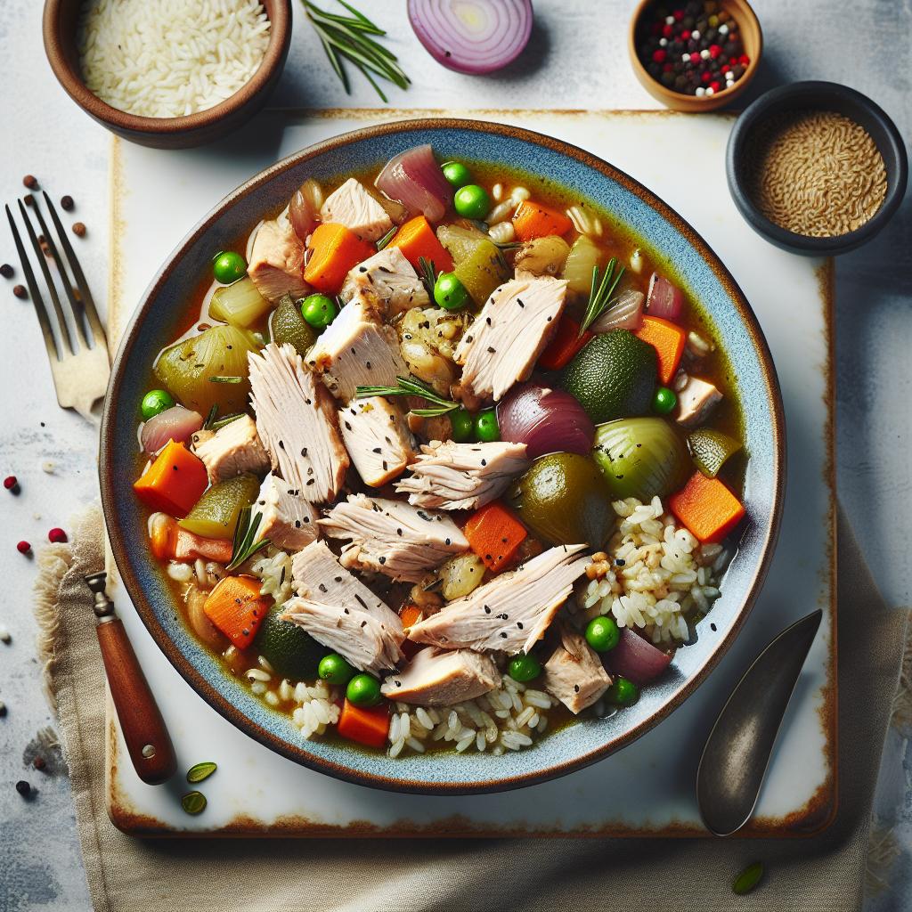 Hearty Turkey and Rice Stew: A Comfort Food Classic