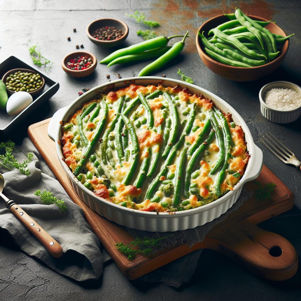 A Flavorful Twist: Simple Vegan Green Bean Casserole Guide