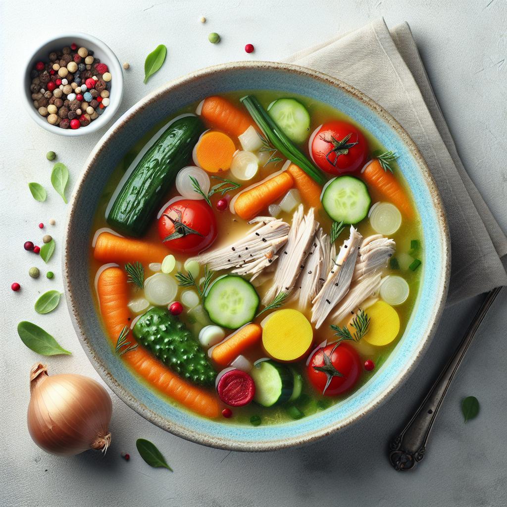 Hearty Turkey and Vegetable Soup: A Nutritious Comfort Bowl