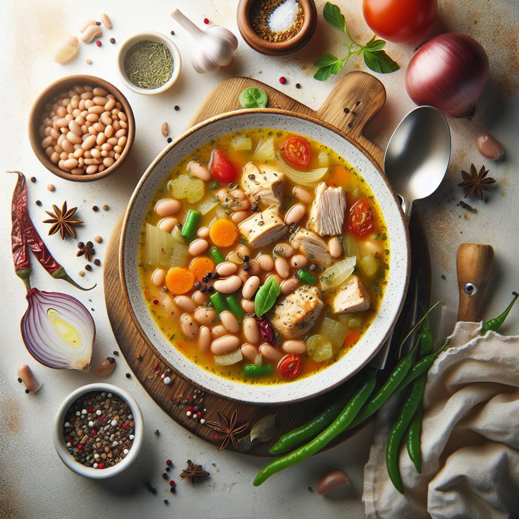 Hearty Chicken and Bean Soup: A Nourishing Comfort Classic