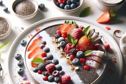 Tropical Bliss: Coconut Chia Pudding & Berry Delight Guide