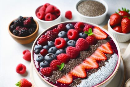 Berry Chia Pudding: A Vibrant Superfood Treat to Savor