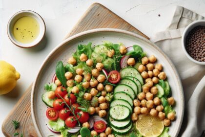 Chickpea Salad Wonders: A Nutritious Burst of Flavor