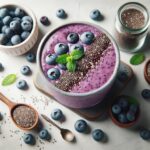 Energize Mornings: Unlock Benefits of Blueberry Chia Smoothie