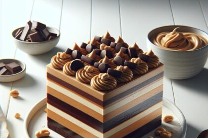 Irresistible Layers: Chocolate & Peanut Butter Fudge Bliss