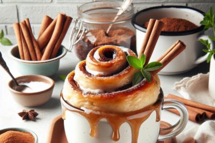 Whip Up This Easy Cinnamon Roll Mug Treat in Minutes!