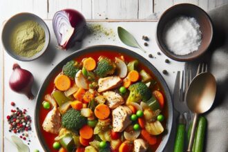 Hearty Chicken and Vegetable Stew: A Nutritious Comfort Meal