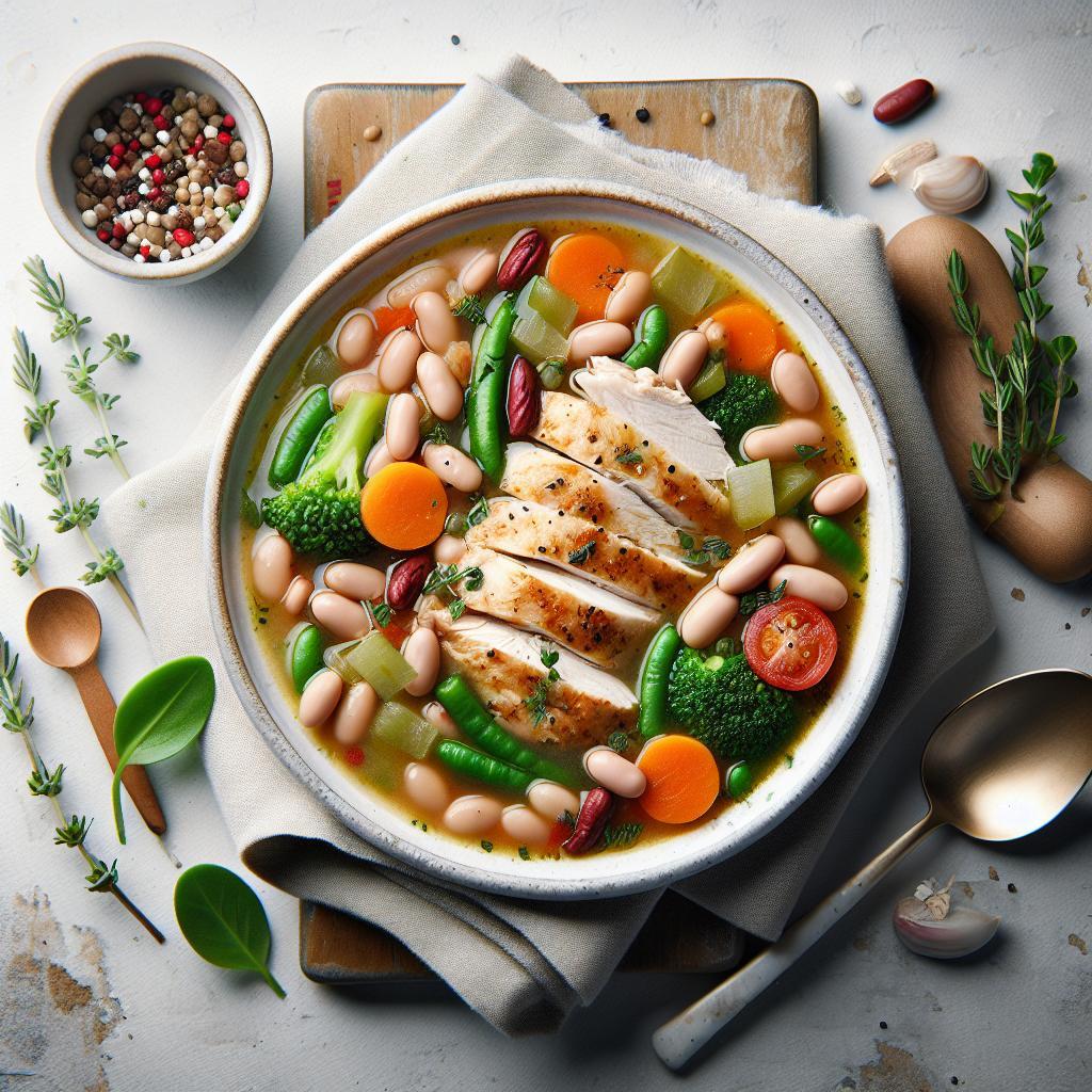 Hearty Chicken and Bean Soup: A Nourishing Comfort Classic