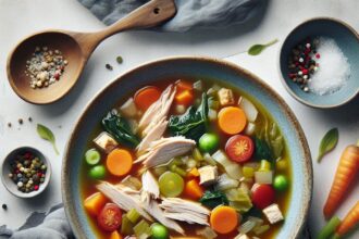 Hearty Turkey and Vegetable Soup: A Nutritious Comfort Bowl