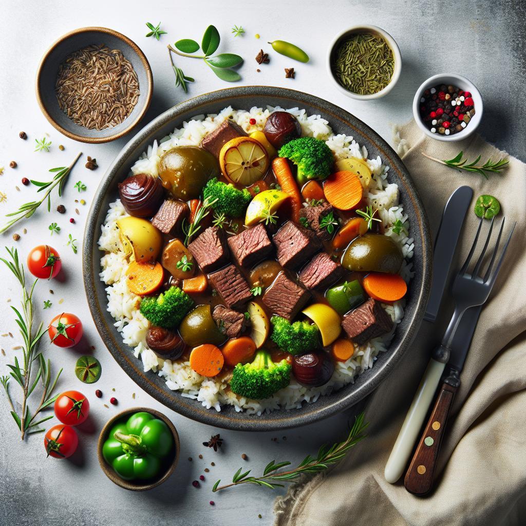 Hearty Beef and Rice Stew: A Comforting Meal Recipe Guide