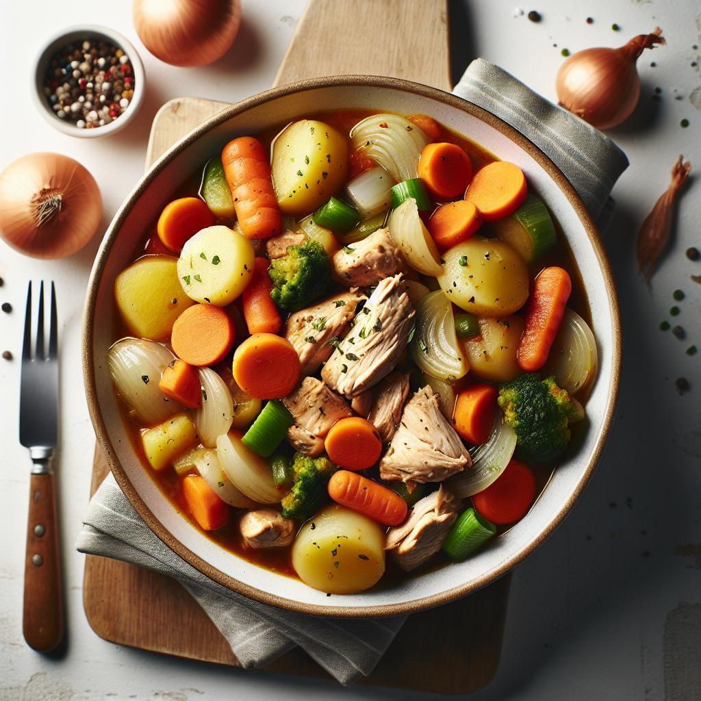 Hearty Chicken and Vegetable Stew: A Nutritious Classic