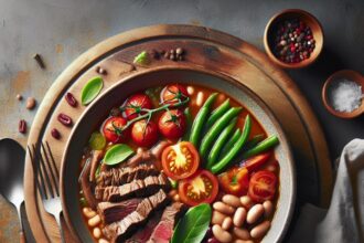 Hearty Beef and Bean Soup: A Nutritious Comfort Classic
