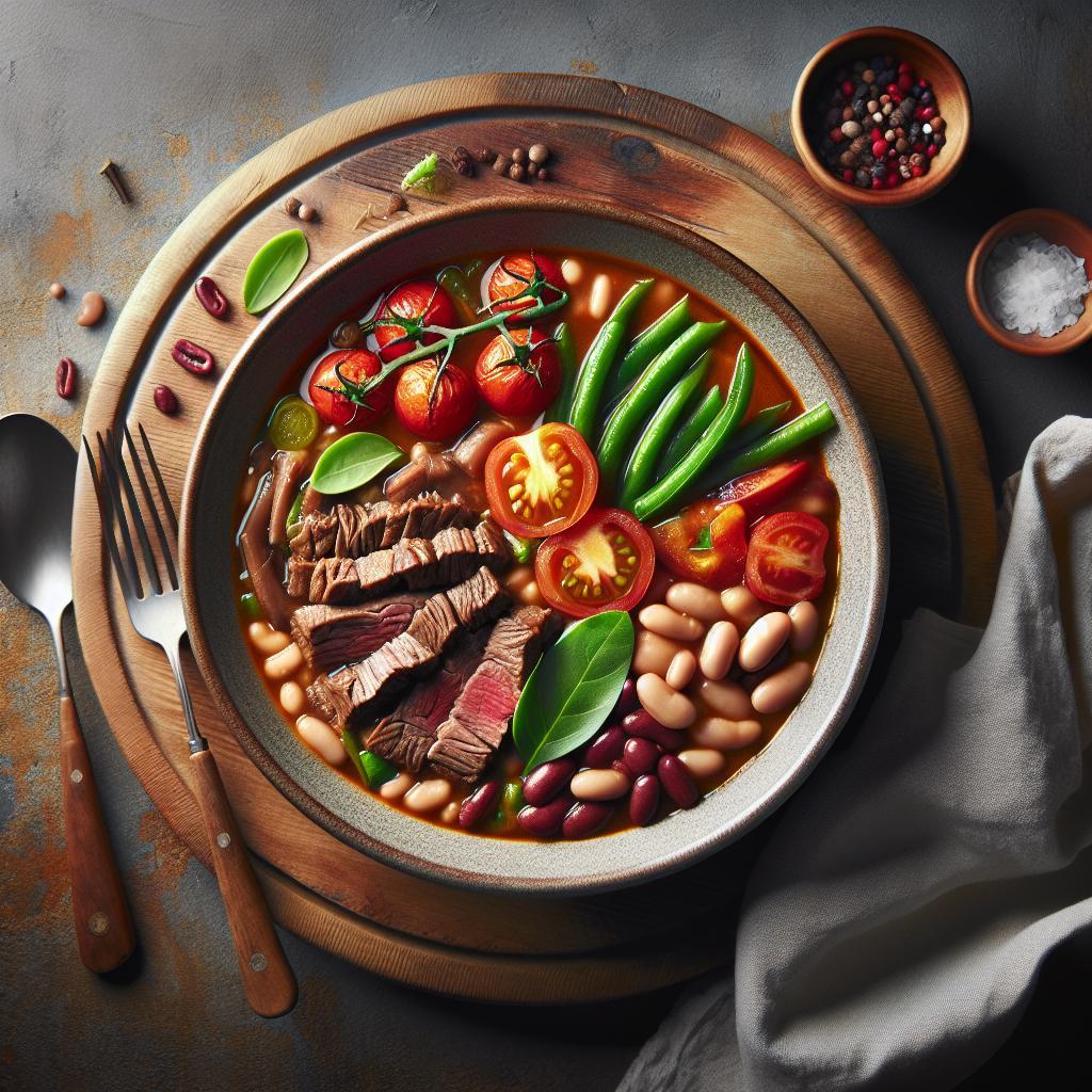 Hearty Beef and Bean Soup: A Nutritious Comfort Classic