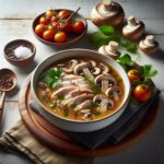 Savoring Comfort: The Art of Turkey and Mushroom Soup