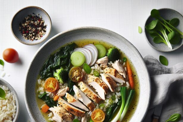 Wholesome Chicken and Rice Soup: Comfort in Every Spoonful