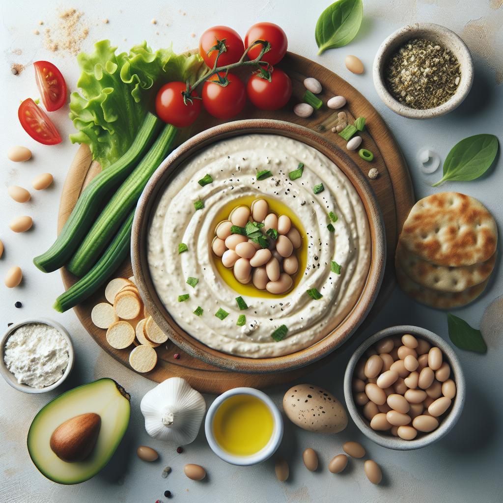 Creamy White Bean Dip: The Perfect Healthy Dipping Treat