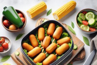 Tiny Thermos Treats: Mini Corn Dogs on the Go!