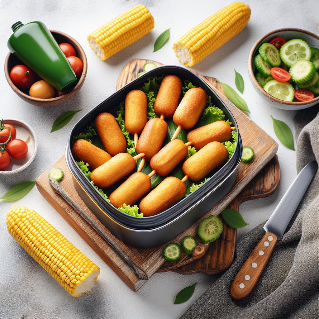 Tiny Thermos Treats: Mini Corn Dogs on the Go!