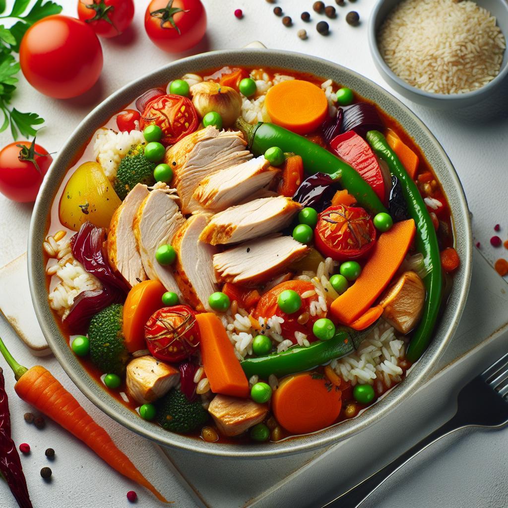 Savor the Fusion: Turkey and Rice Stew Delight Explored