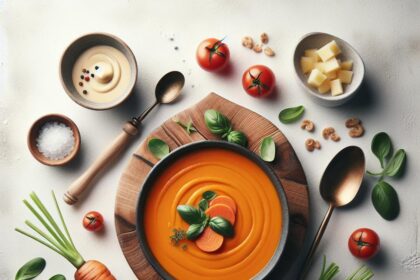 Velvety Carrot Soup: A Creamy Comfort in Every Spoonful