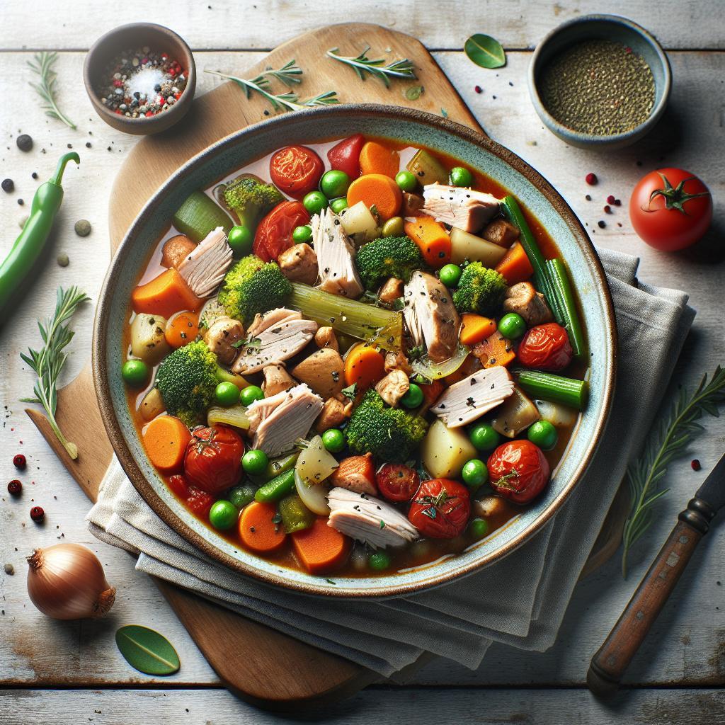 Savor the Flavor: Hearty Turkey and Vegetable Stew Recipe