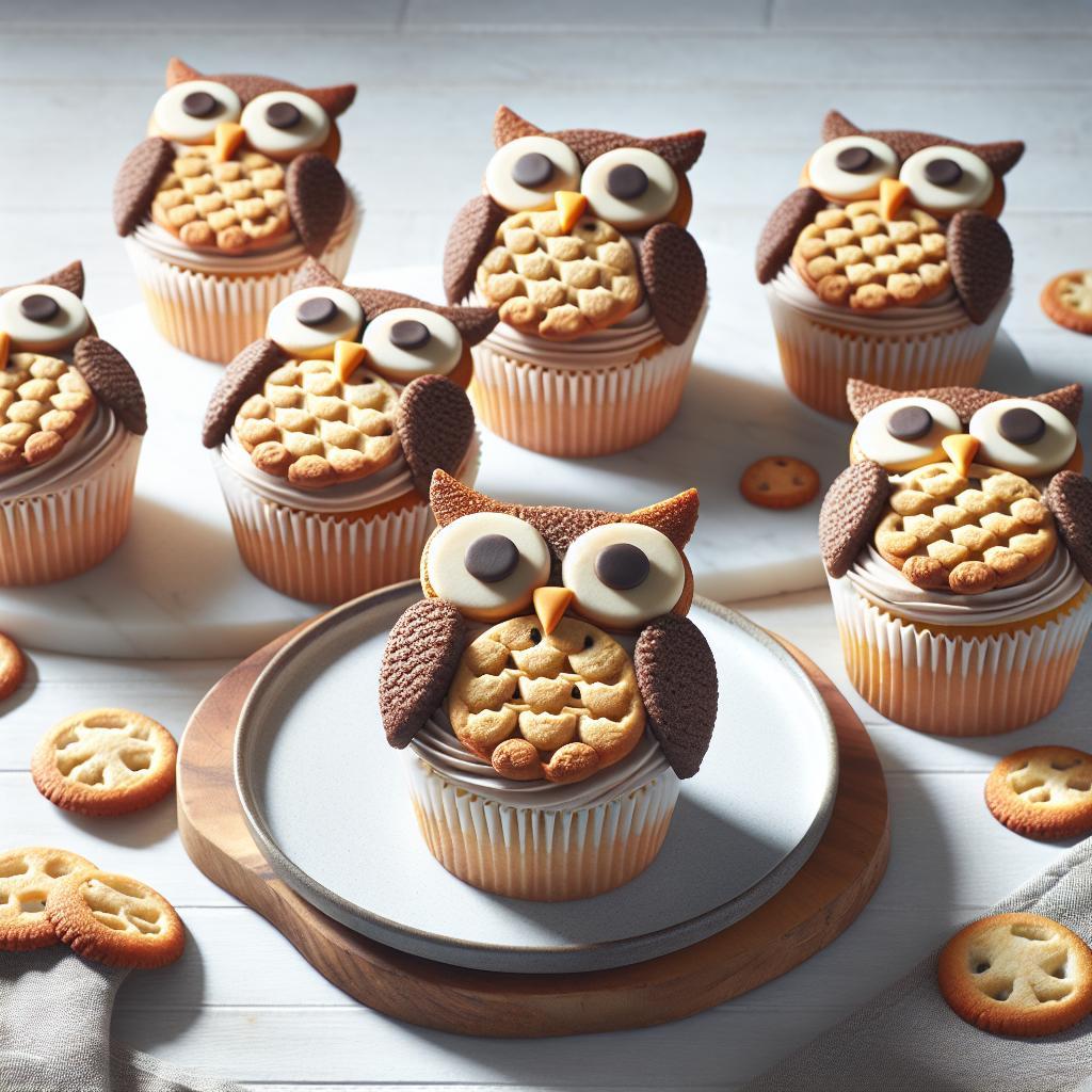 Owl Cupcakes with Oreos: A Whimsical Treat Tutorial