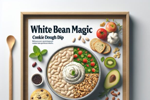Whip Up White Bean Magic: Cookie Dough Dip Made Easy