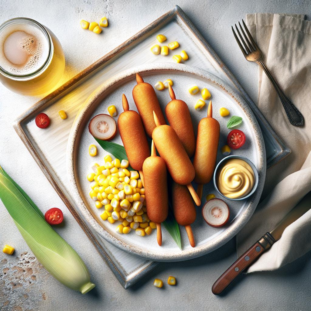 Tiny Thermos Treats: Mini Corn Dogs on the Go!