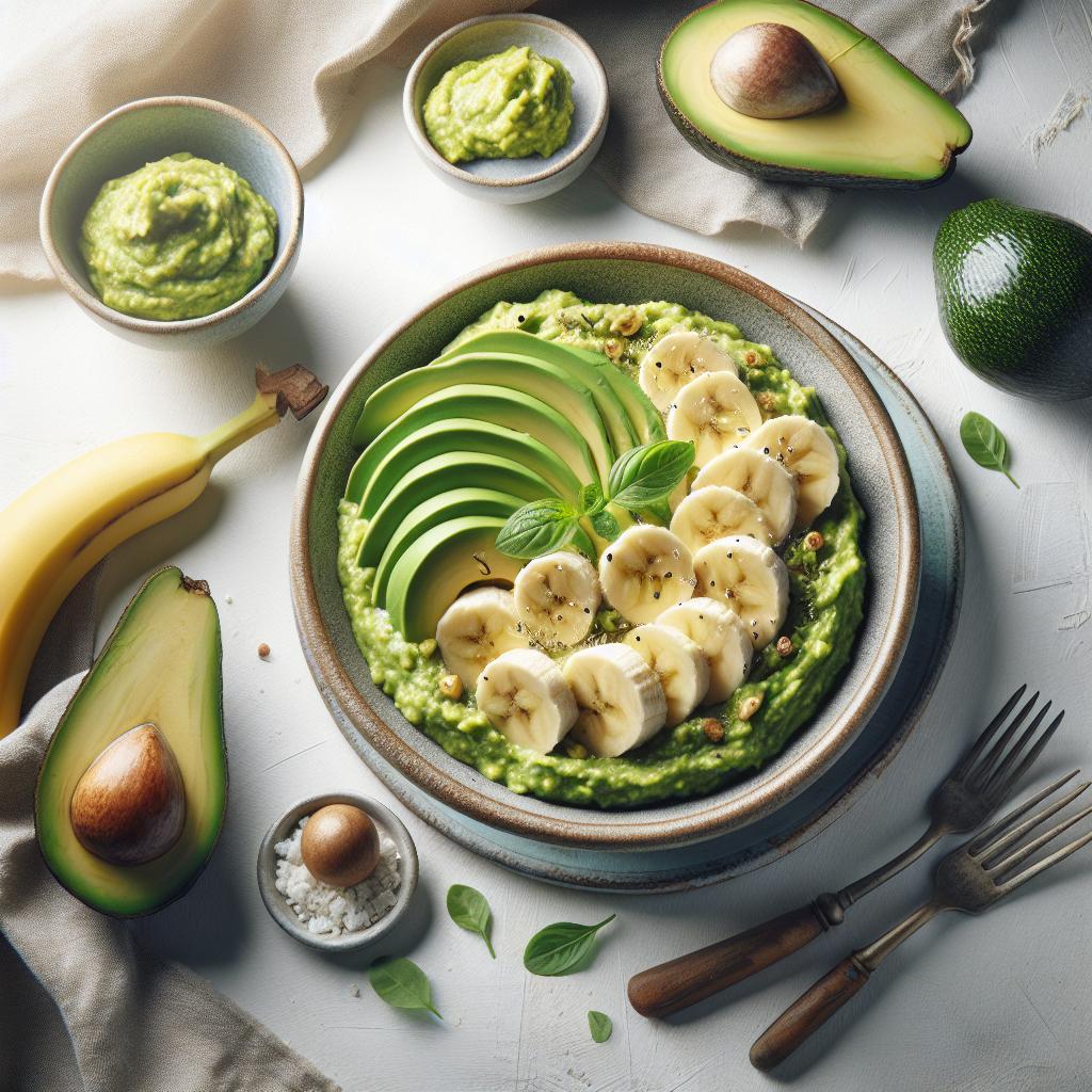 Creamy Avocado and Banana Mash: Nature's Perfect Blend