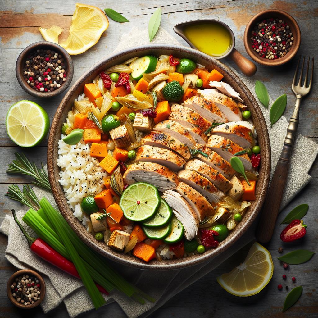 Savor the Warmth: Turkey and Rice Stew Delight Unveiled