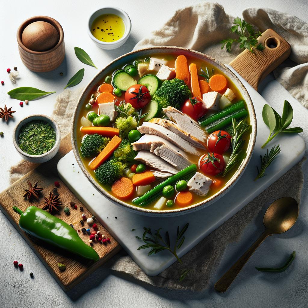 Hearty Turkey & Vegetable Soup: A Nutritious Comfort Meal