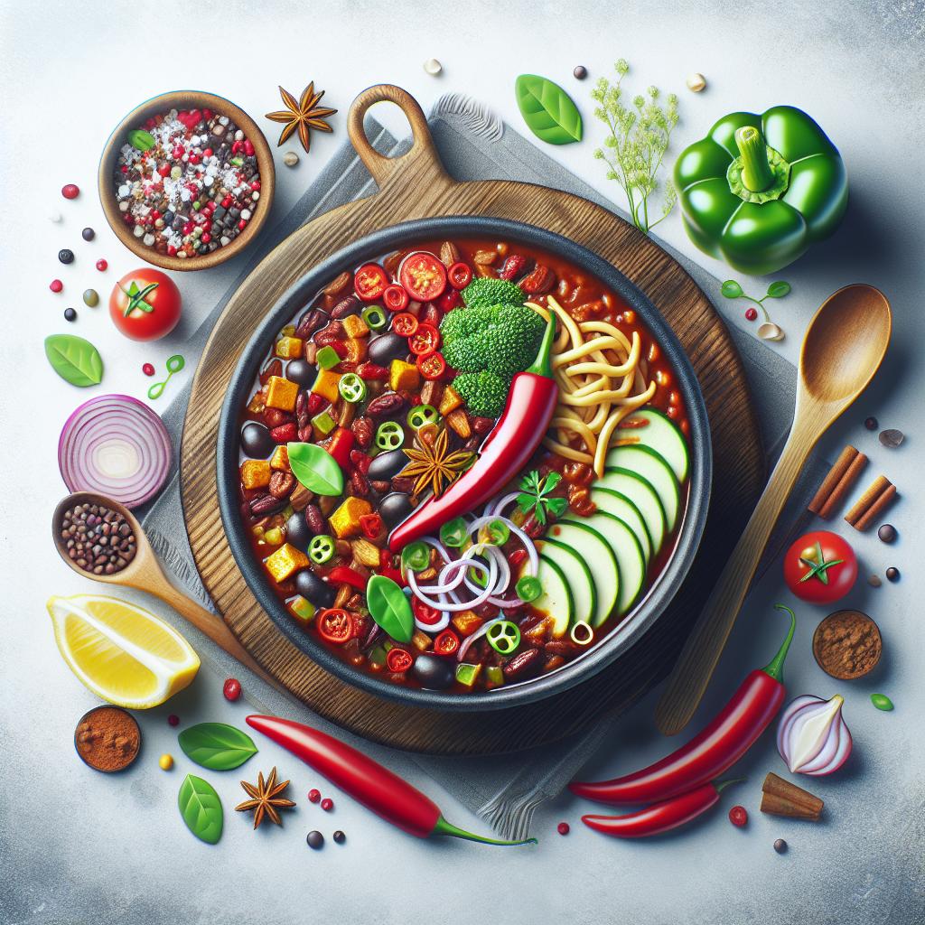 Hearty Soy-Free Vegan Chili: A Flavorful Plant-Powered Feast