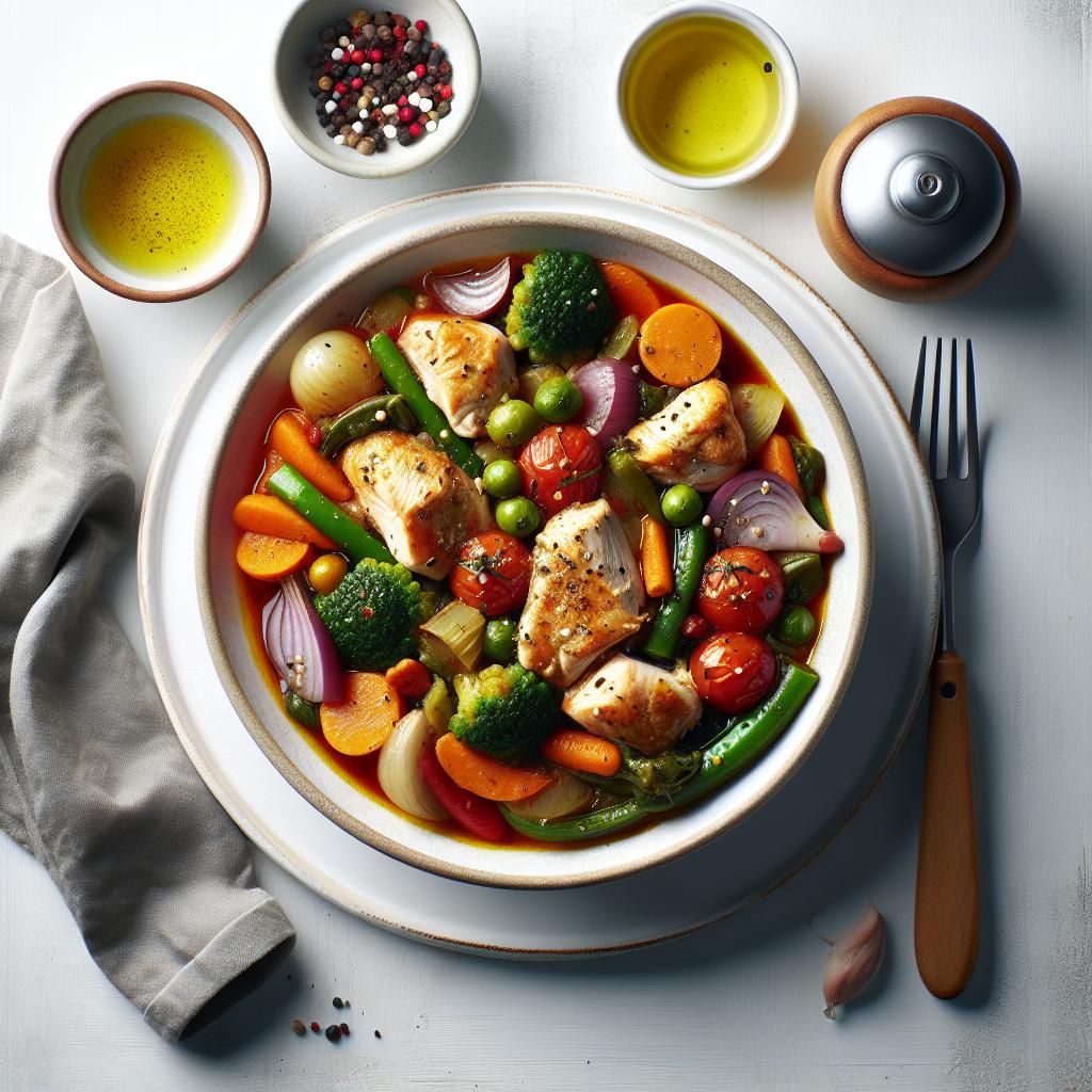 Hearty Chicken and Vegetable Stew: A Nutritious Classic