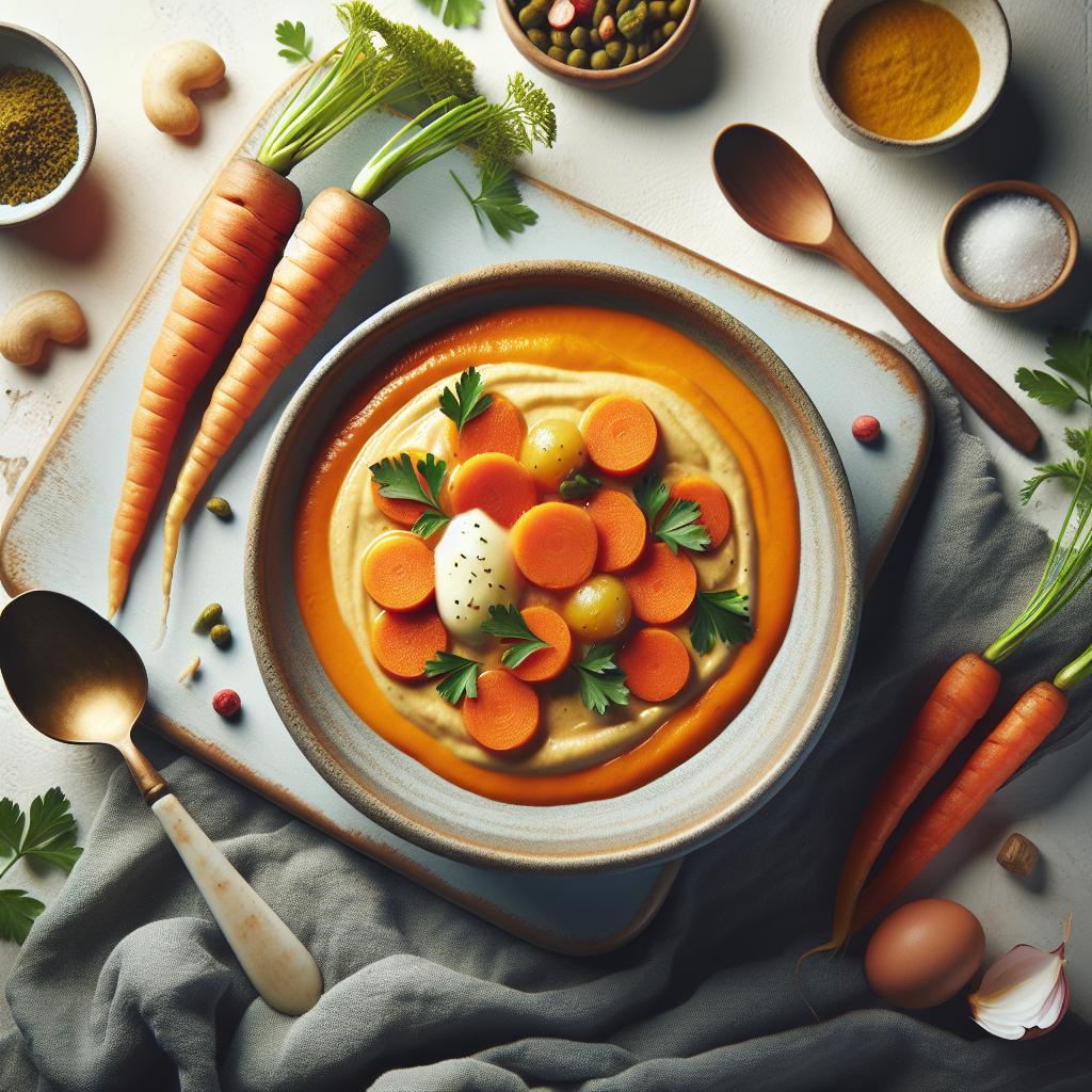 Velvety Carrot Stew: A Creamy Comfort in Every Spoon