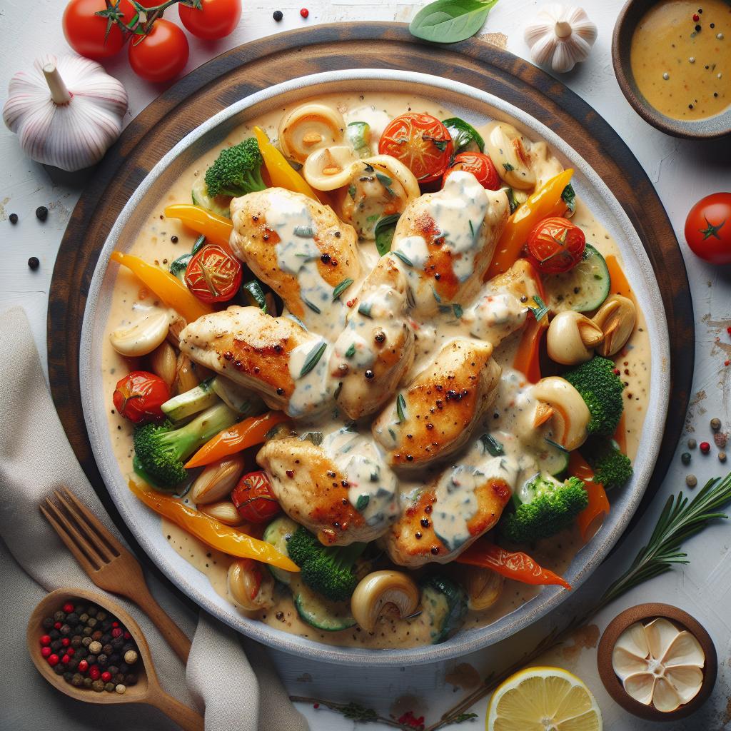 Savor the Flavor: How to Make Creamy Garlic Chicken Delight