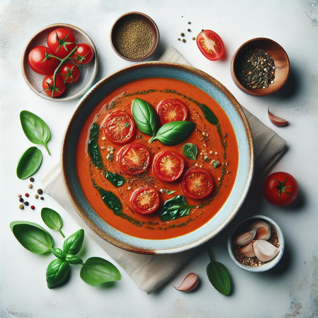 Savor the Rich Flavor of Homemade Roasted Tomato Soup