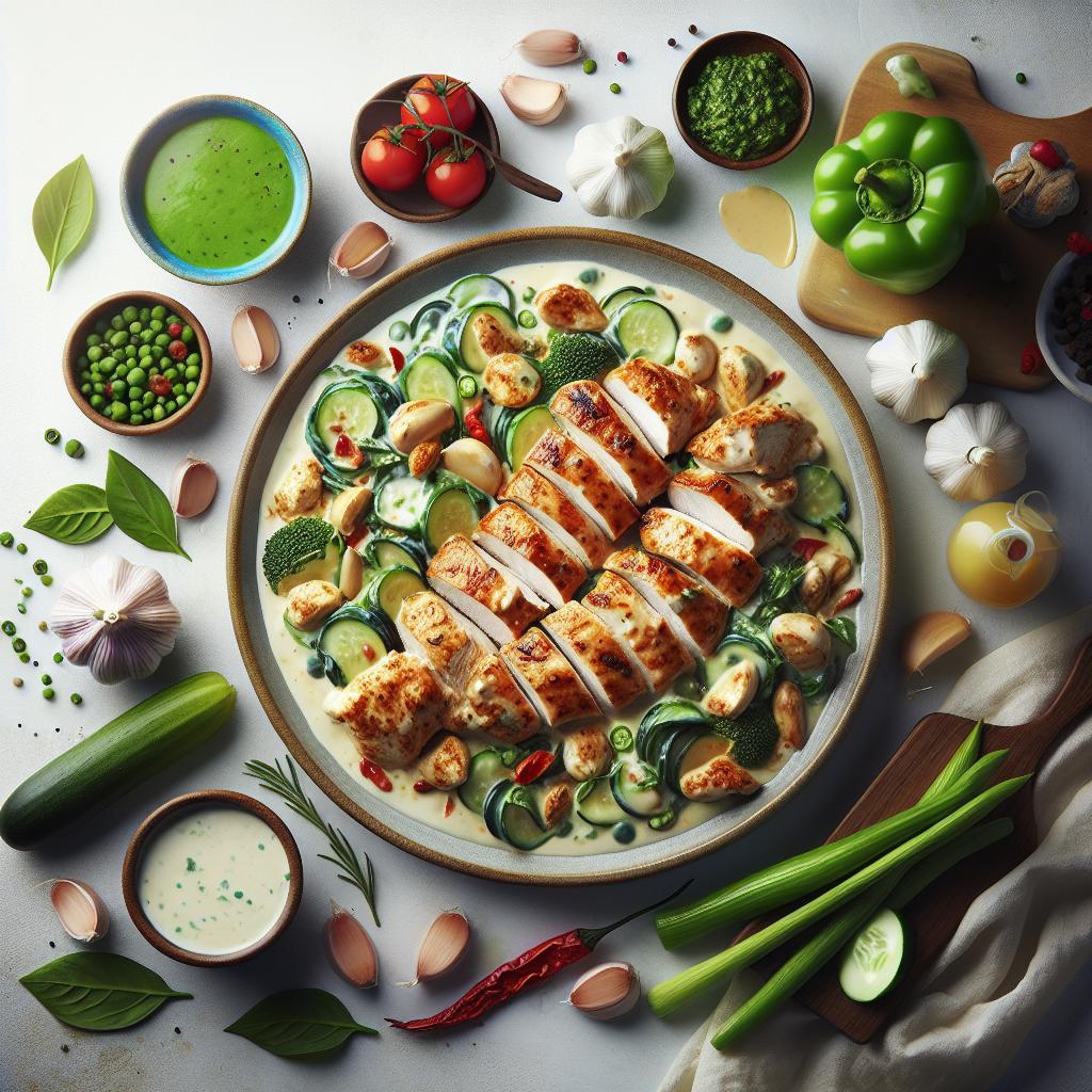 Irresistible Creamy Garlic Chicken: A Flavorful Delight