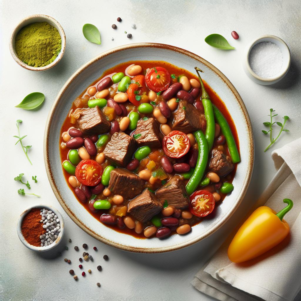 Hearty Beef and Bean Stew: A Comfort Food Classic Unveiled