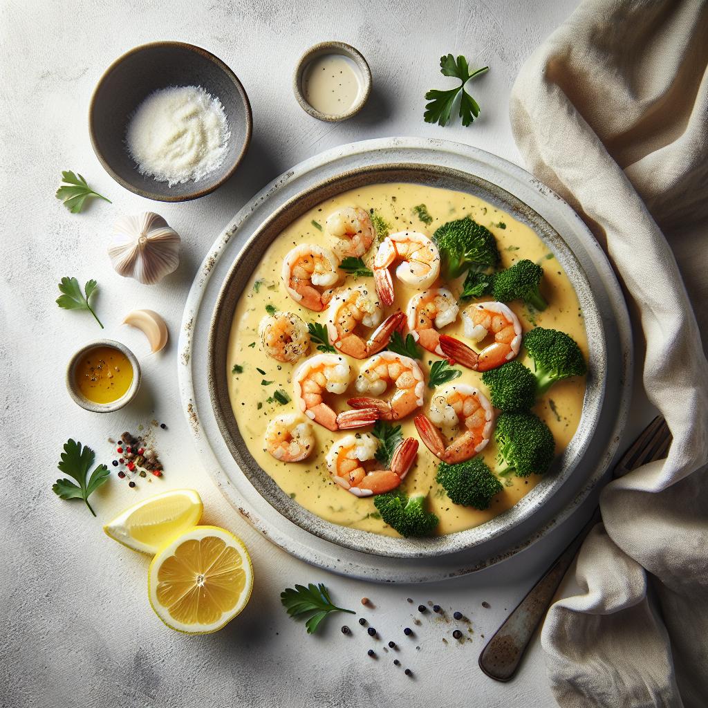 Decadent Creamy Garlic Shrimp: A Flavorful Seafood Delight