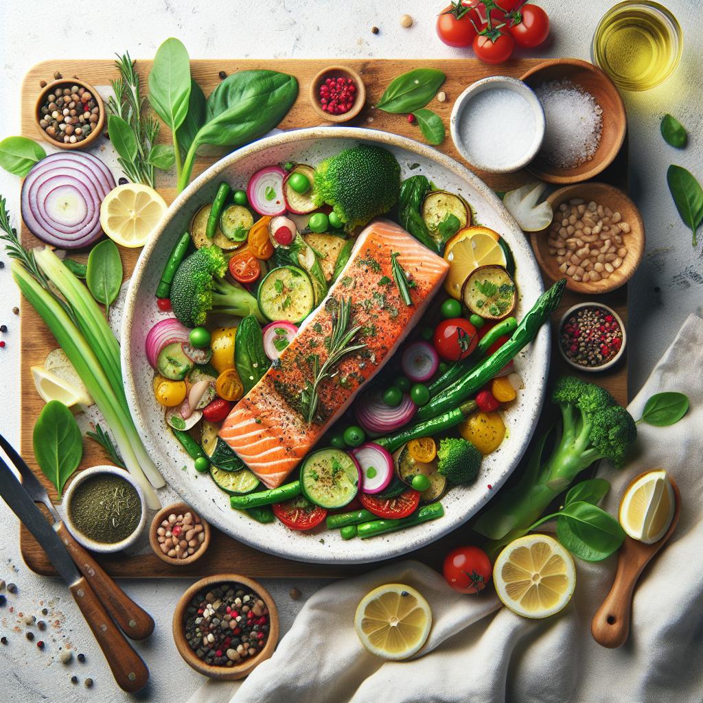 Herb-Infused Baked Salmon: A Flavorful, Healthy Delight
