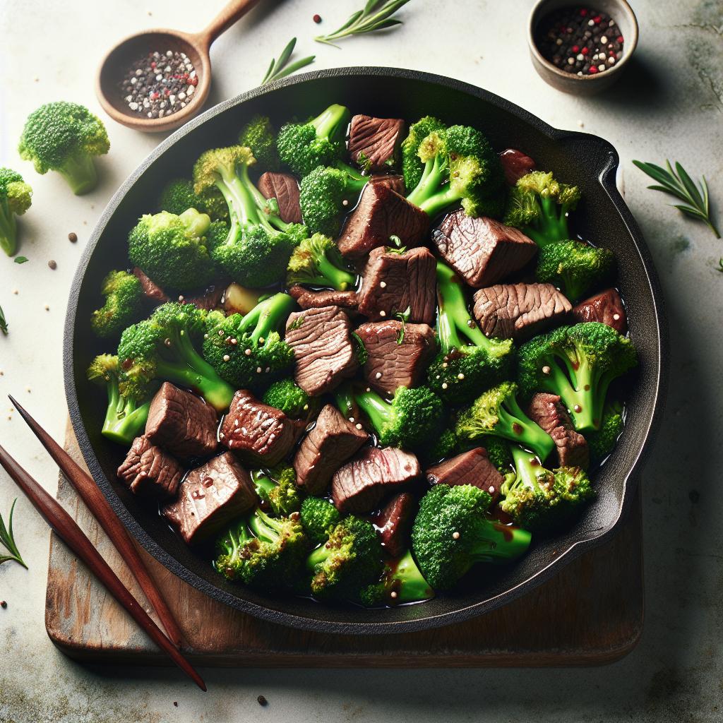 Savor the Flavor: Easy Beef and Broccoli Skillet Recipe