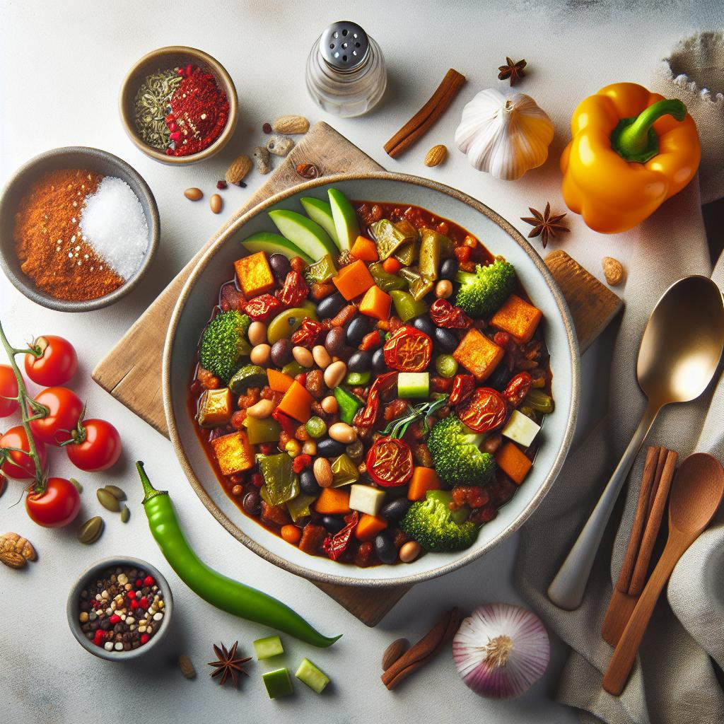 Hearty Roasted Vegetable Chili: A Flavor-Packed Comfort Classic